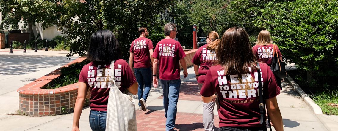 Staff of the current FSU International Programs department